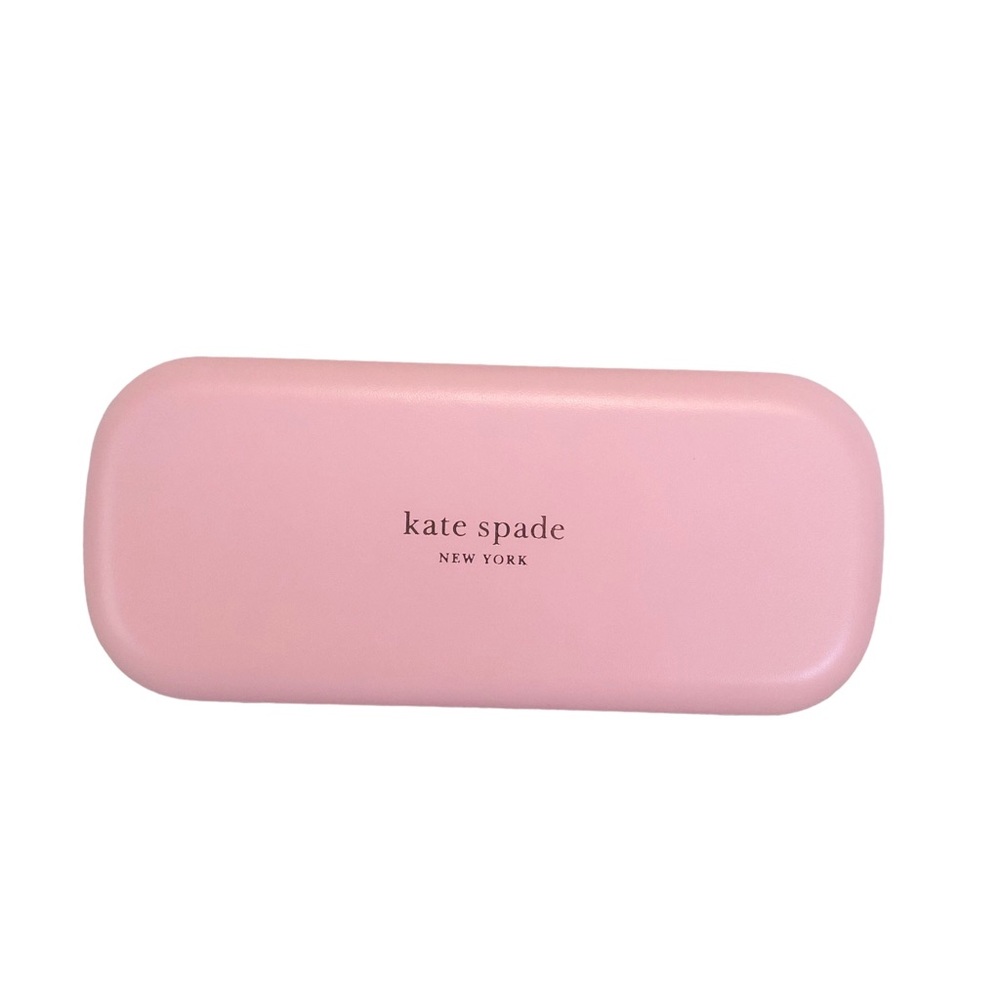 Kate Spade Glasses Case - Pink Top, Green Hardshell Case